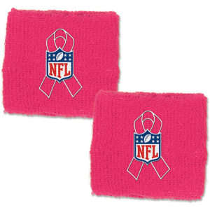 Pink Football NFL wristbands