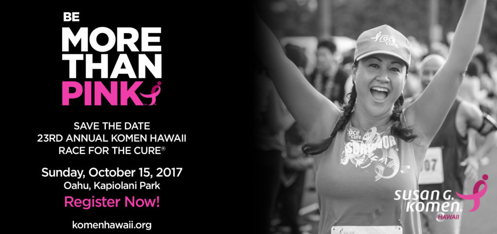 Komen Hawaii, Race for the Cure, Breast Cancer